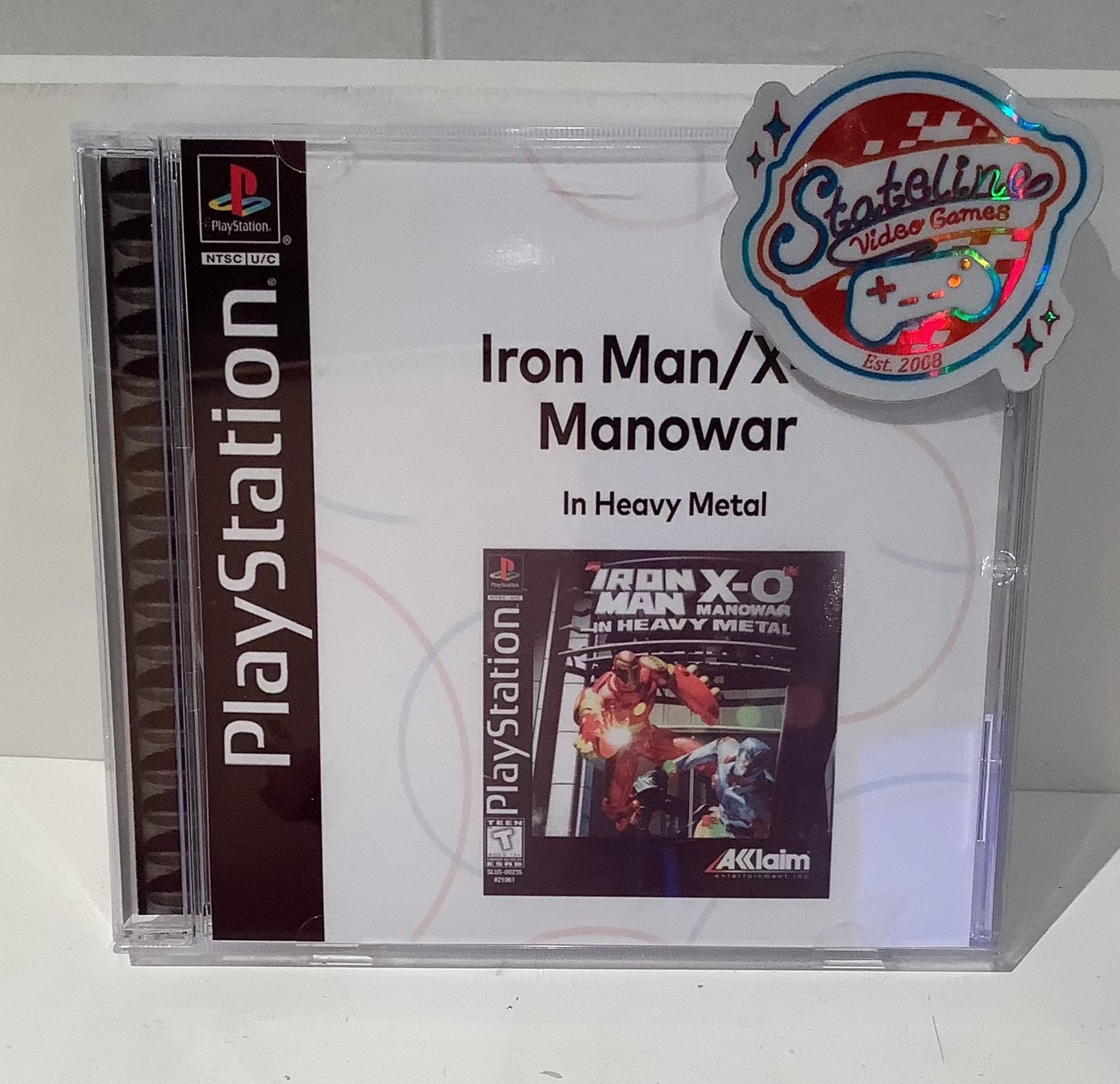 Iron Man X-O Manowar in Heavy Metal - Playstation