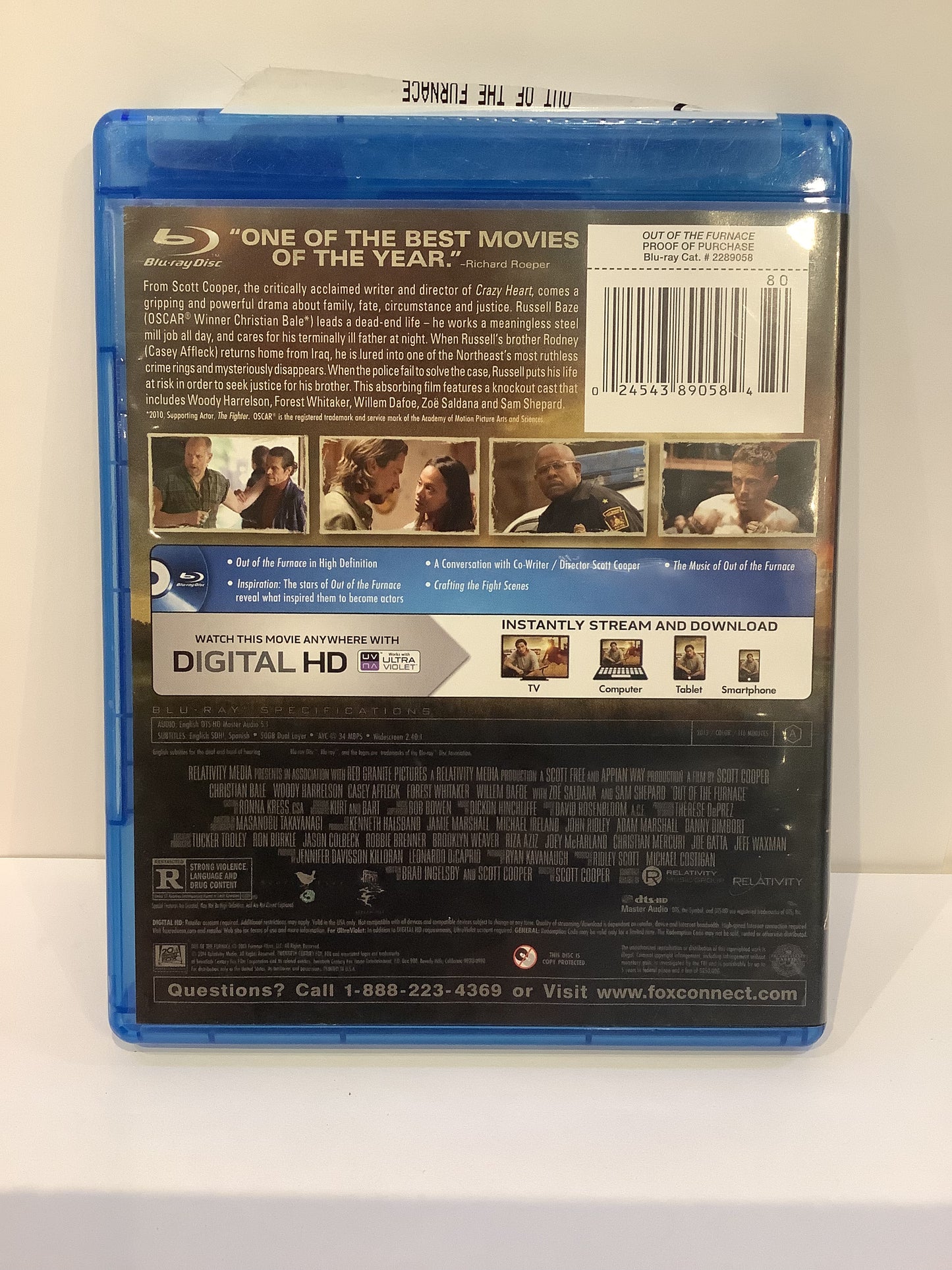 Out Of The Furnace - Blu-Ray