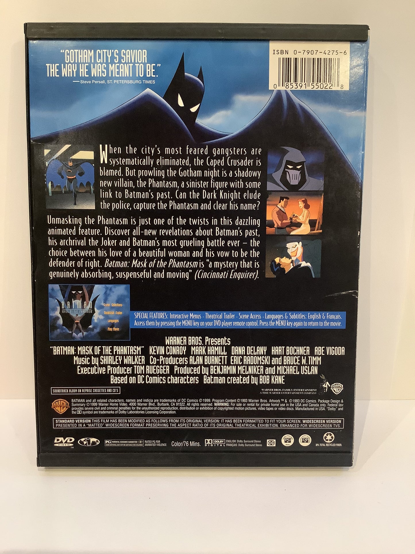 Batman: Mask Of The Phantasm - DVD