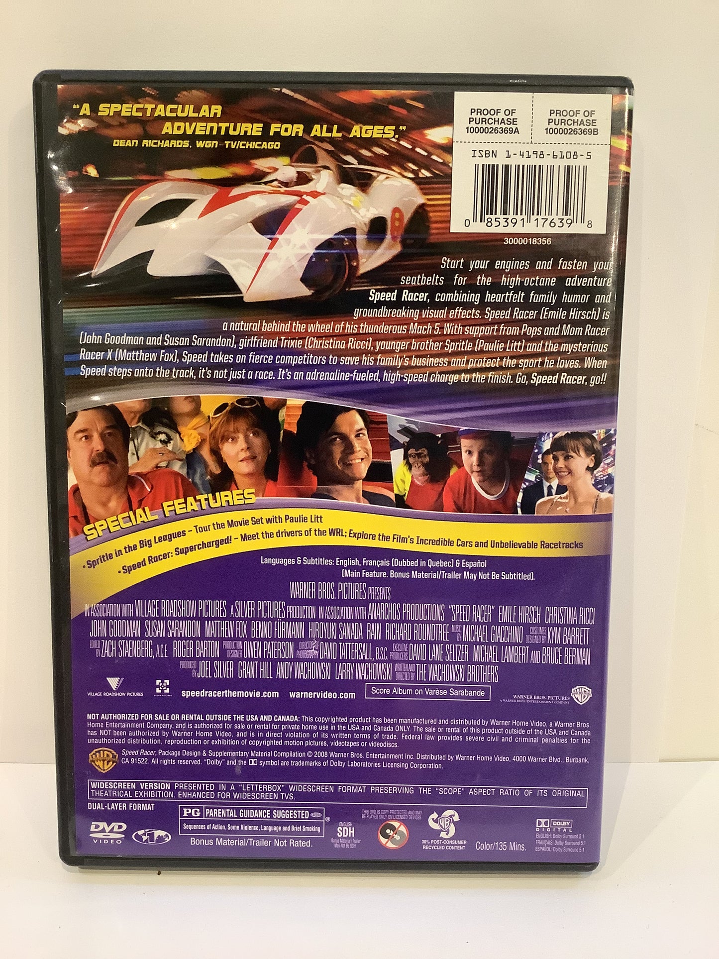 Speed Racer - DVD