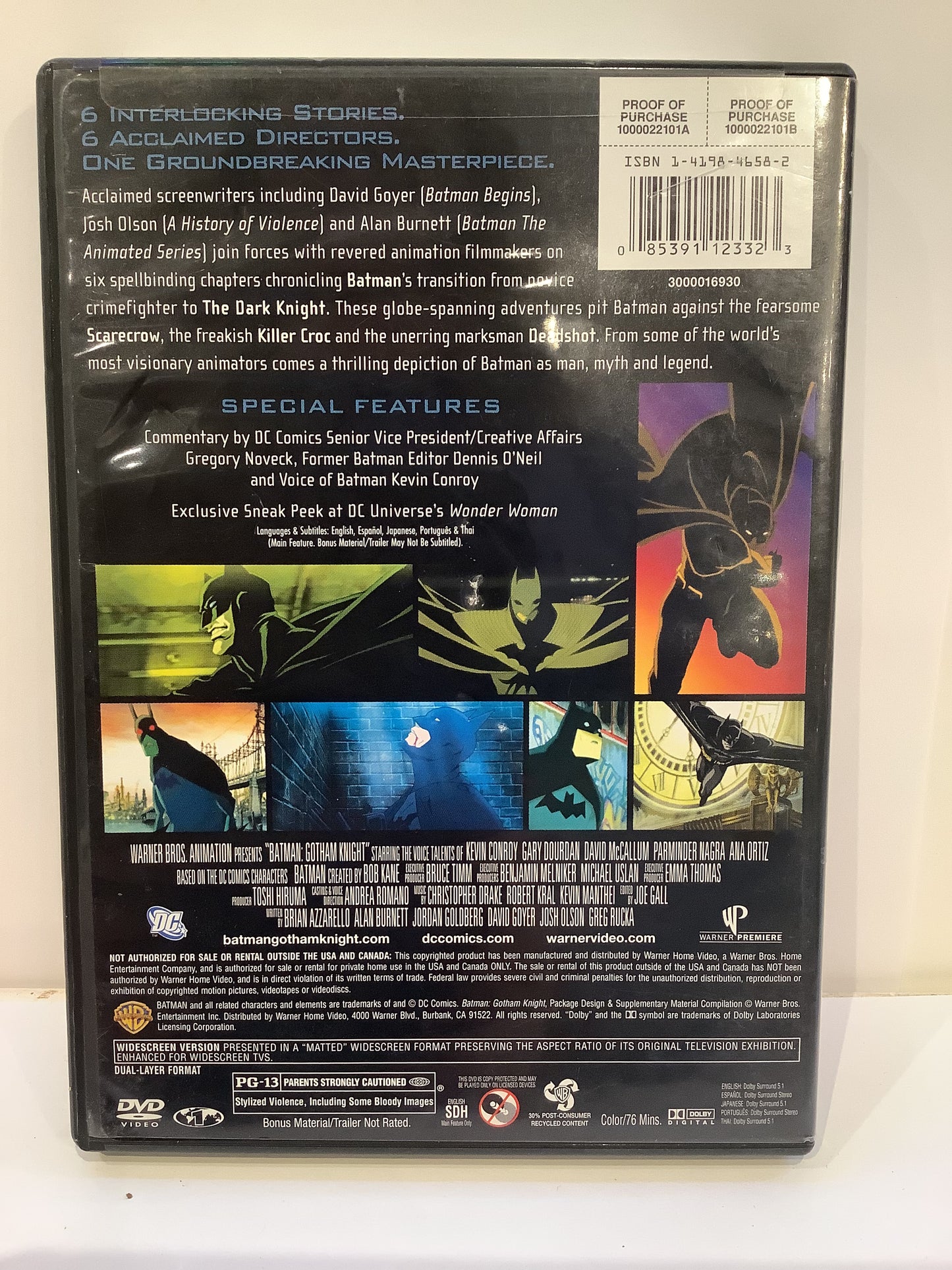 Batman: Gotham Knight - DVD