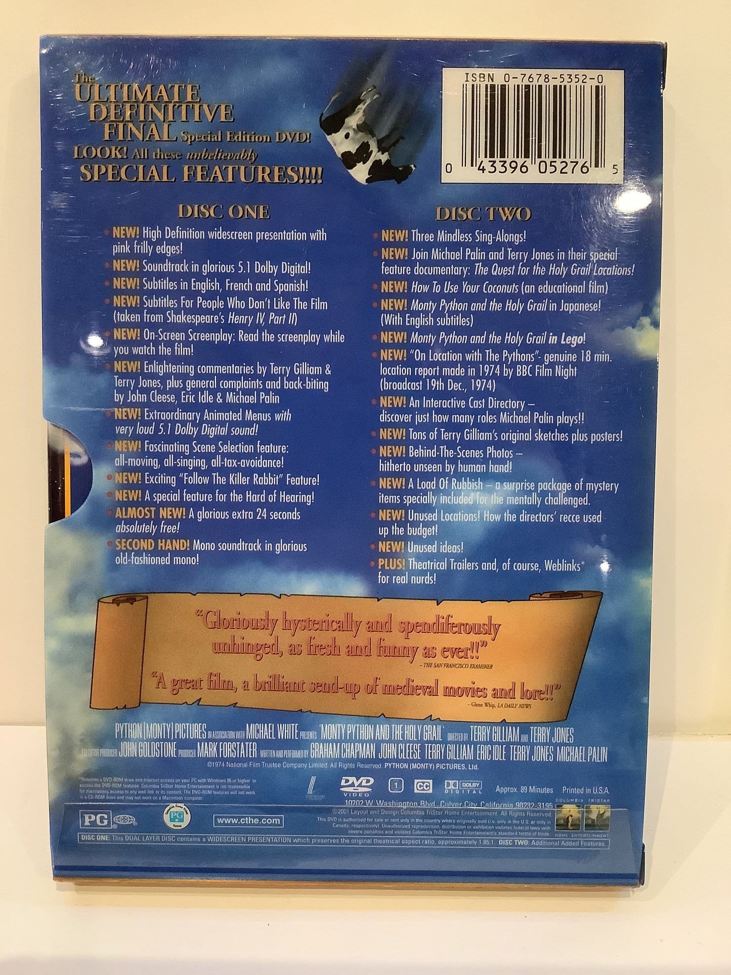 Monty Python And The Holy Grail - DVD