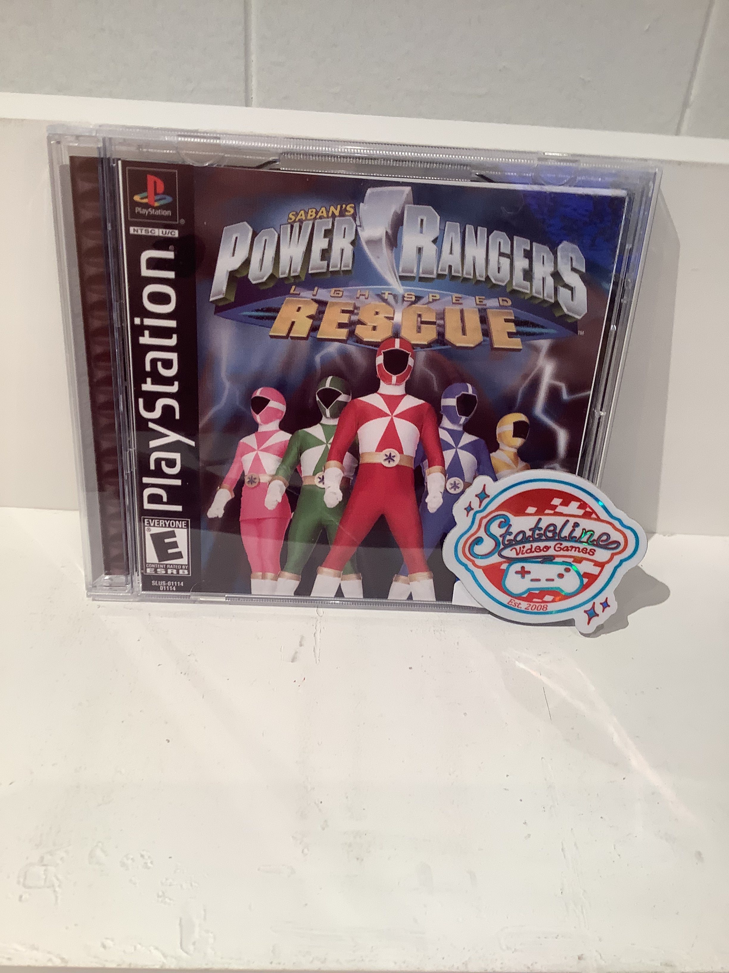 Power Rangers Lightspeed Rescue - Playstation – Stateline Video Games Inc.