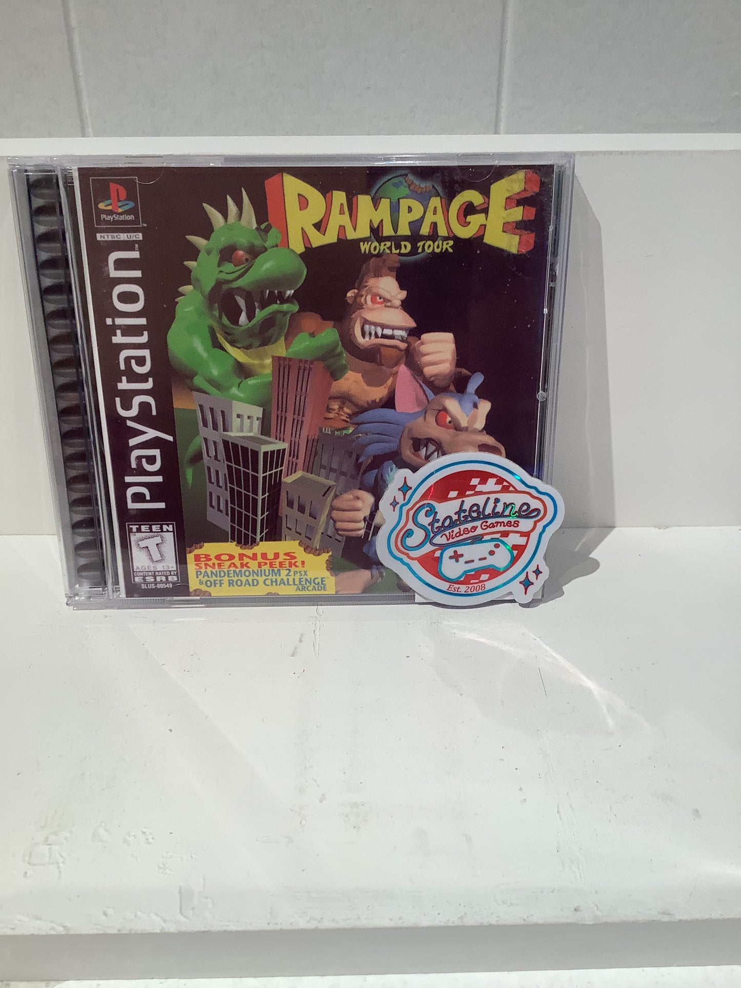 Rampage World Tour - Playstation