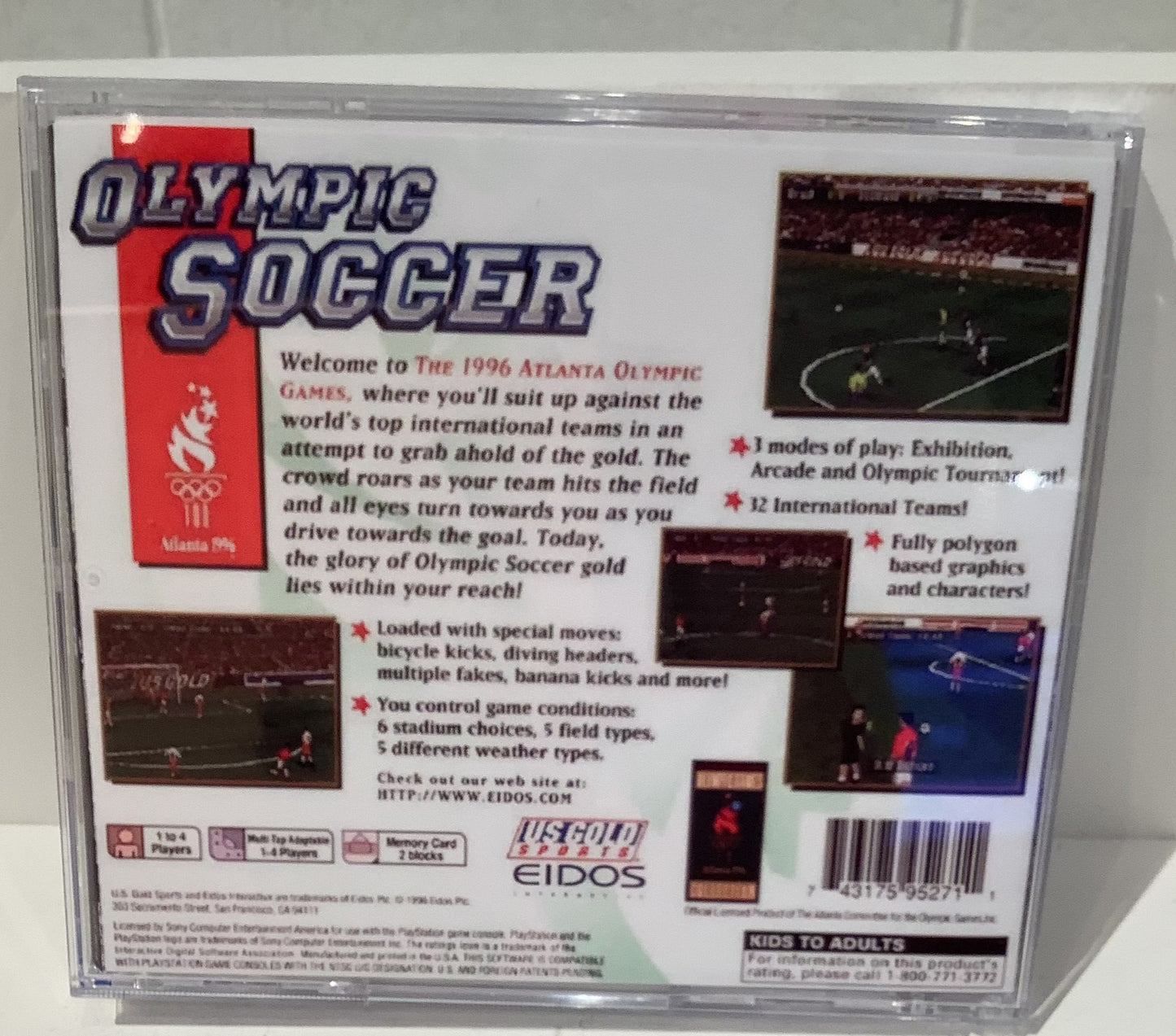 Olympic Soccer - Playstation