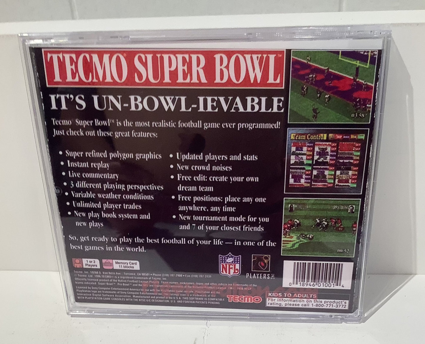 Tecmo Super Bowl - Playstation