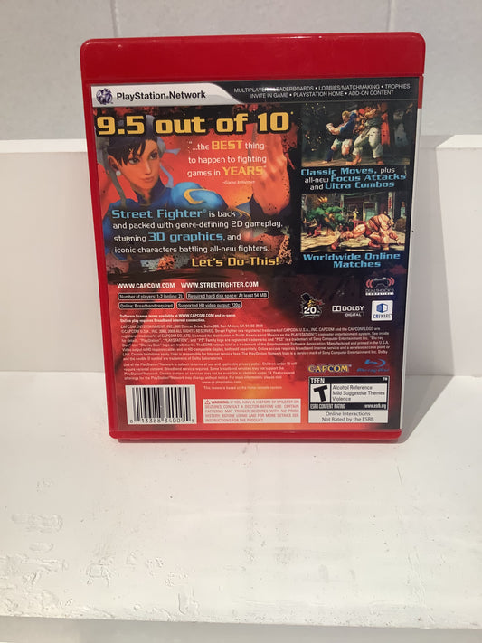 Street Fighter IV [Greatest Hits] - Playstation 3