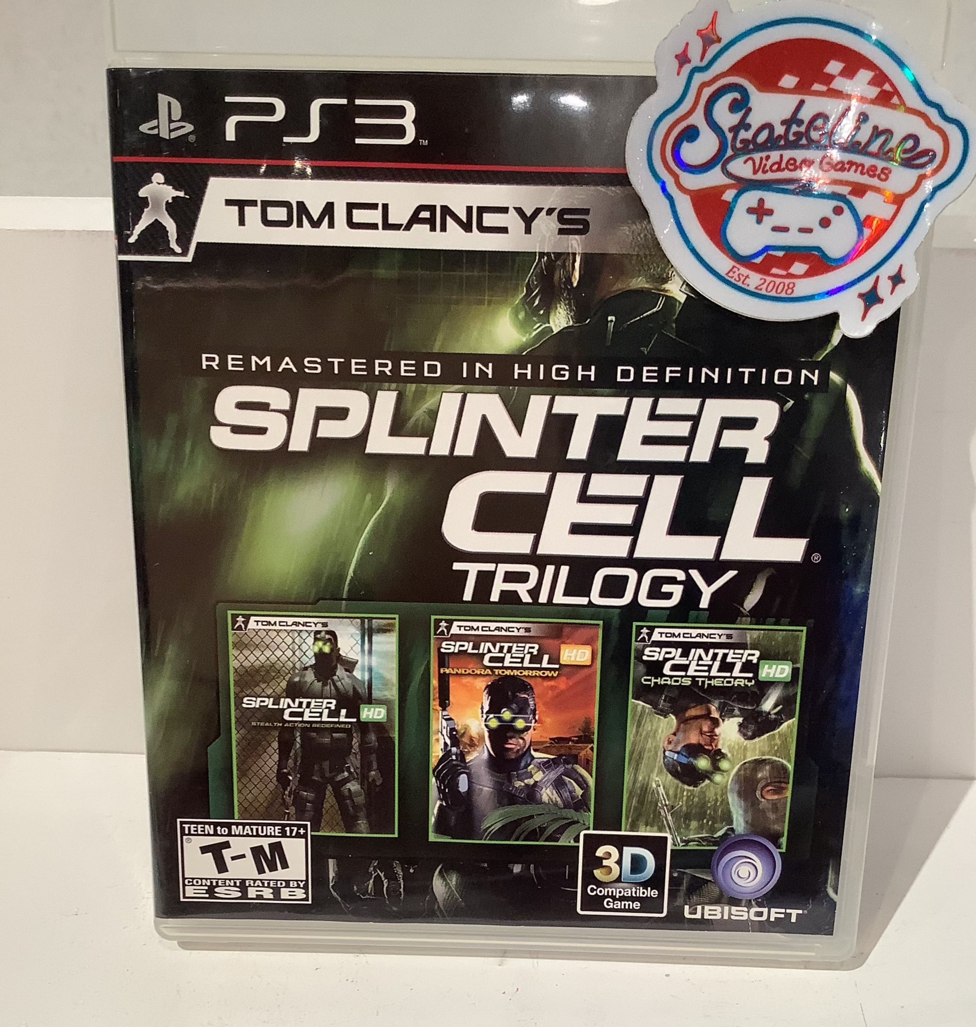 Ps3 Splinter Cell Trilogy Xbox 360 Splinter Cell Classic Trilogy HD