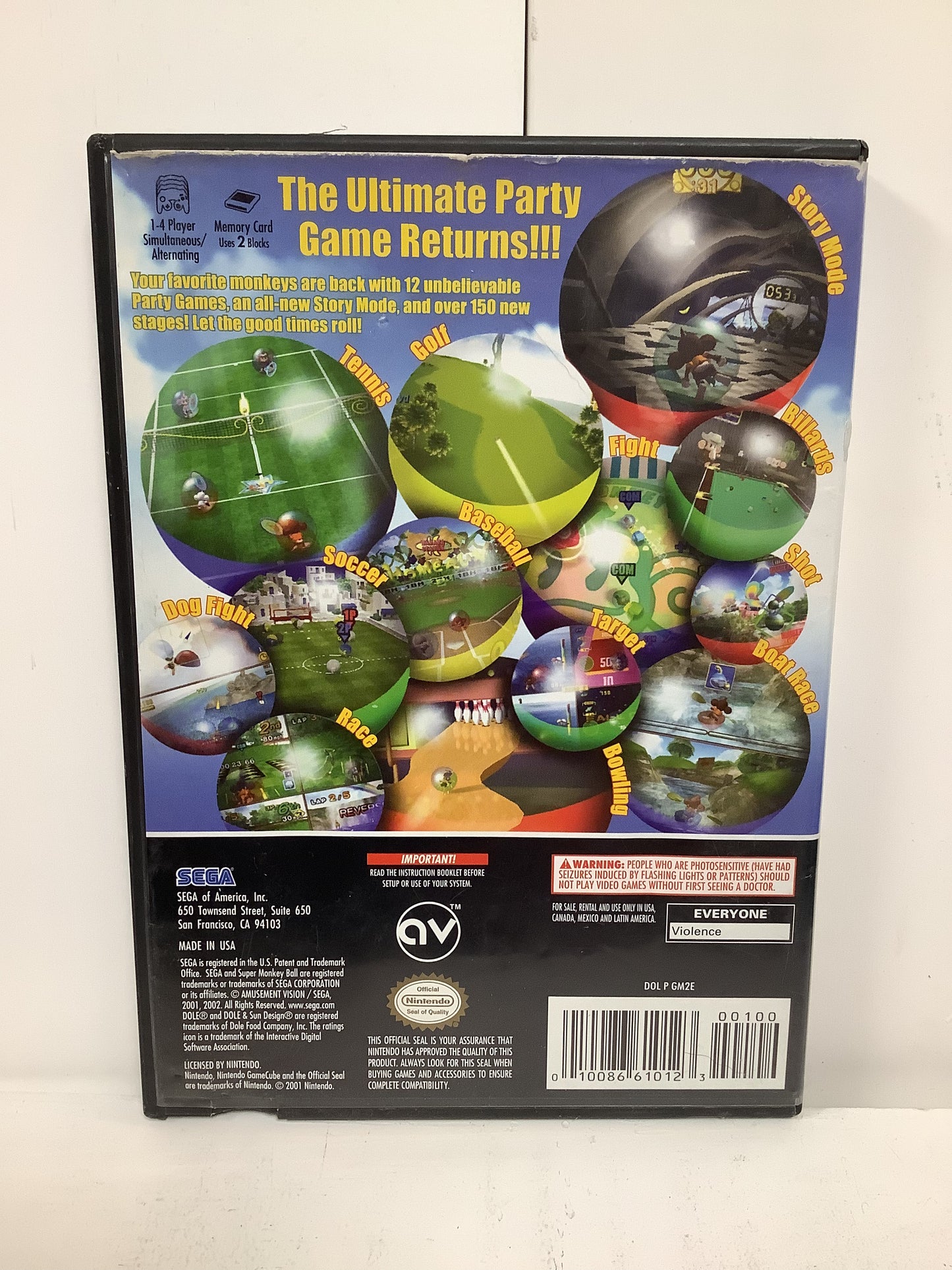 Super Monkey Ball 2 - Gamecube