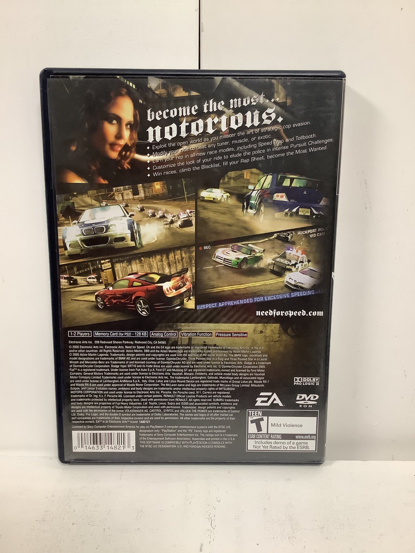 Need for Speed Most Wanted - Playstation 2