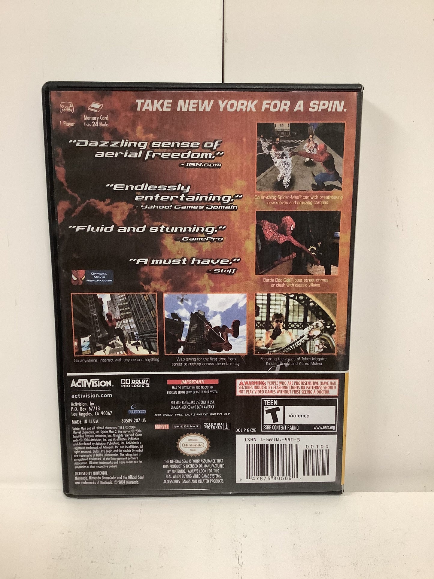 Spiderman 2 [Player's Choice] - Gamecube