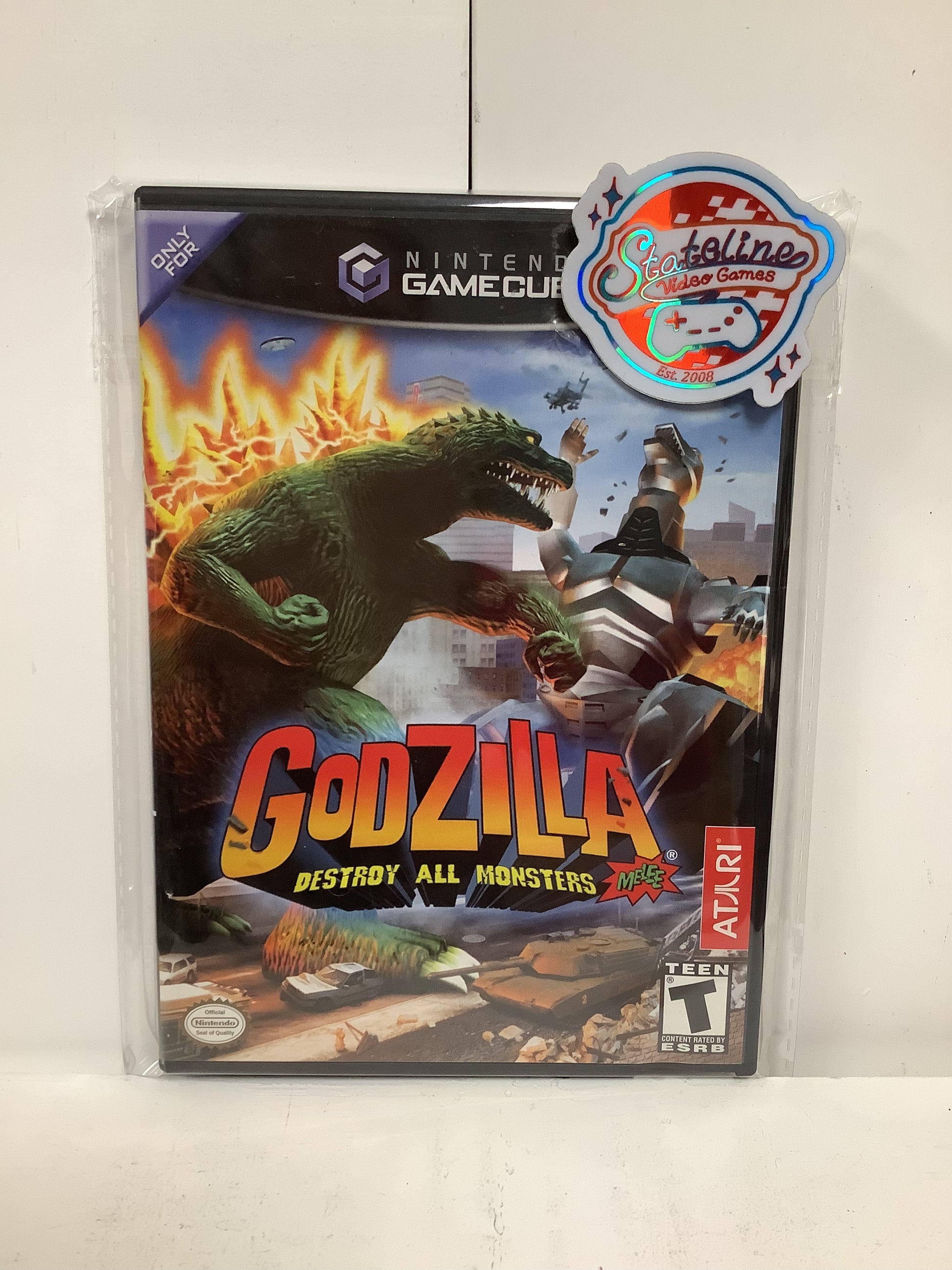 godzilla destroy all monsters melee cheats gamecube Godzilla Destroy All Monsters Melee - Gamecube - Pre-Owned