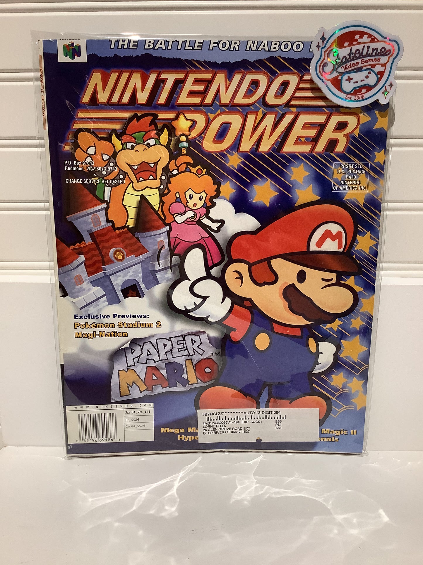 [Volume 141] Paper Mario - Nintendo Power