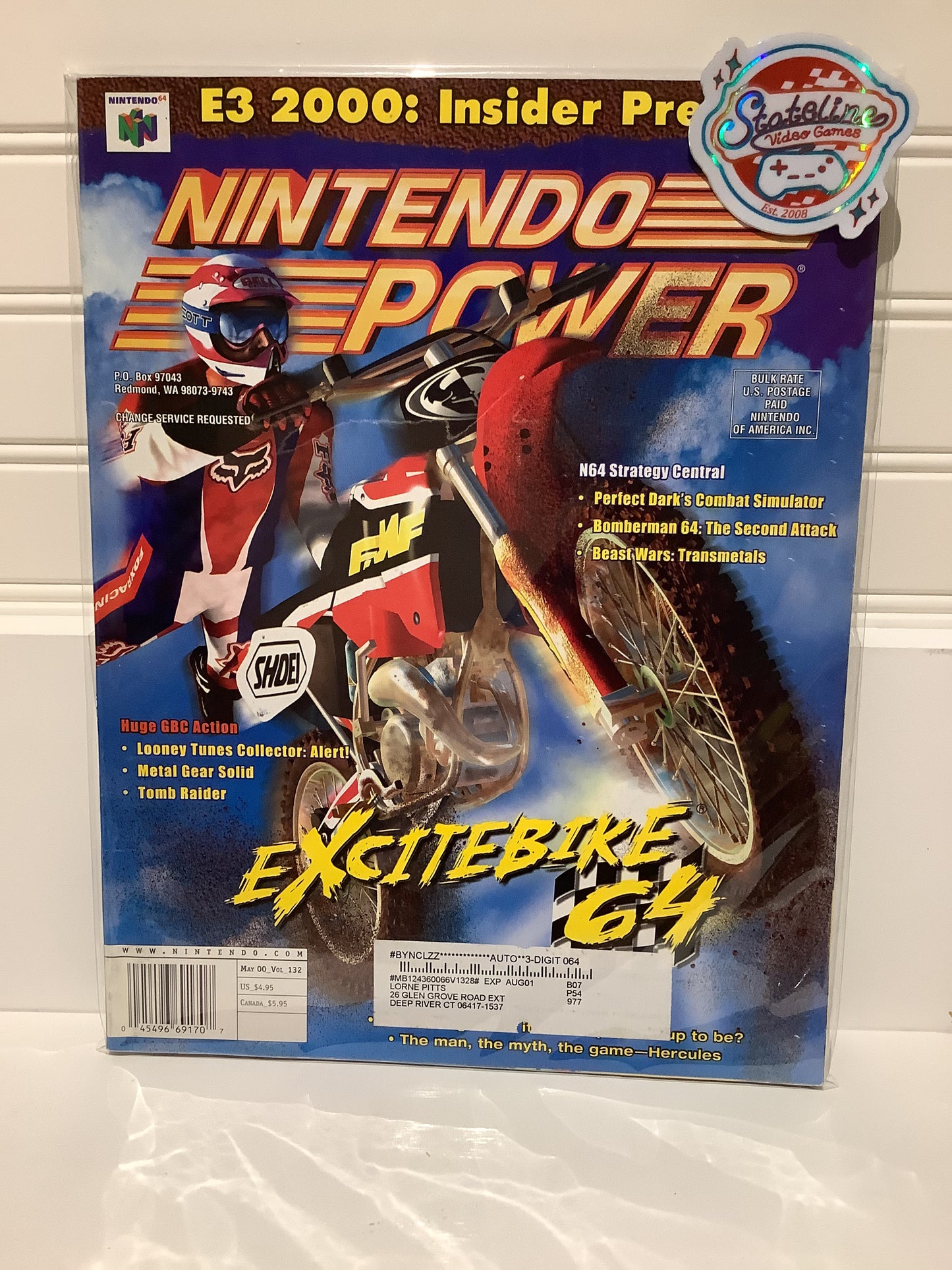 [Volume 132] Excitebike 64 - Nintendo Power