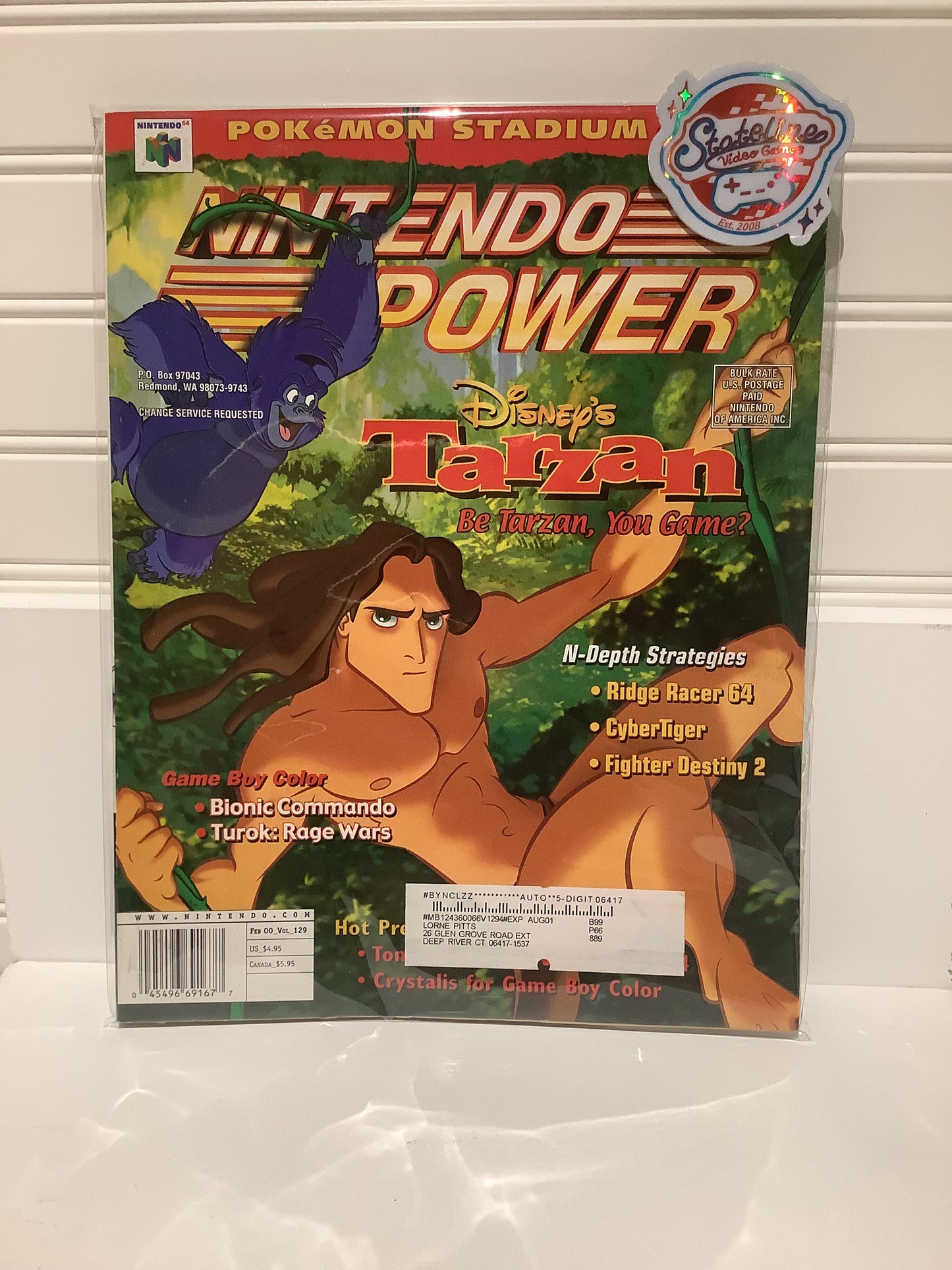 [Volume 129] Disney's Tarzan - Nintendo Power