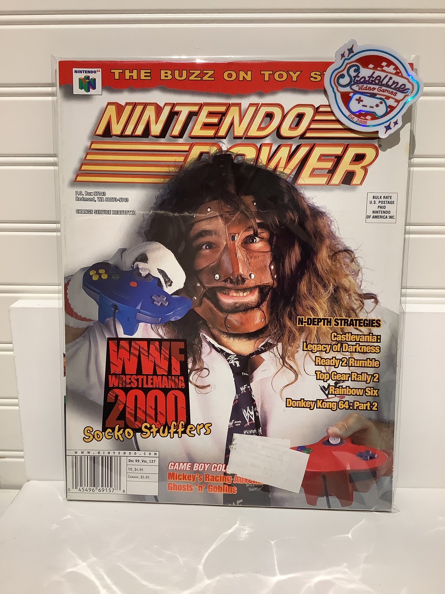 [Volume 127] WWF Wrestlemania 2000 - Nintendo Power