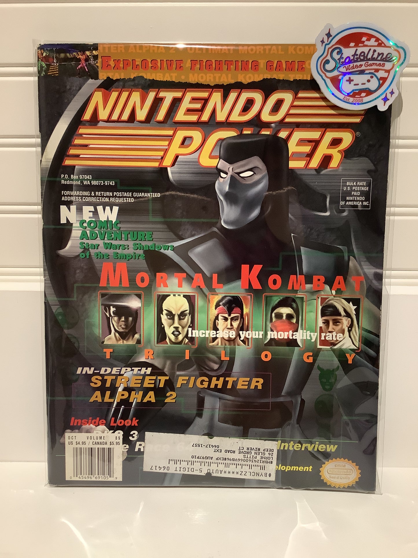 [Volume 89] Mortal Kombat Trilogy - Nintendo Power