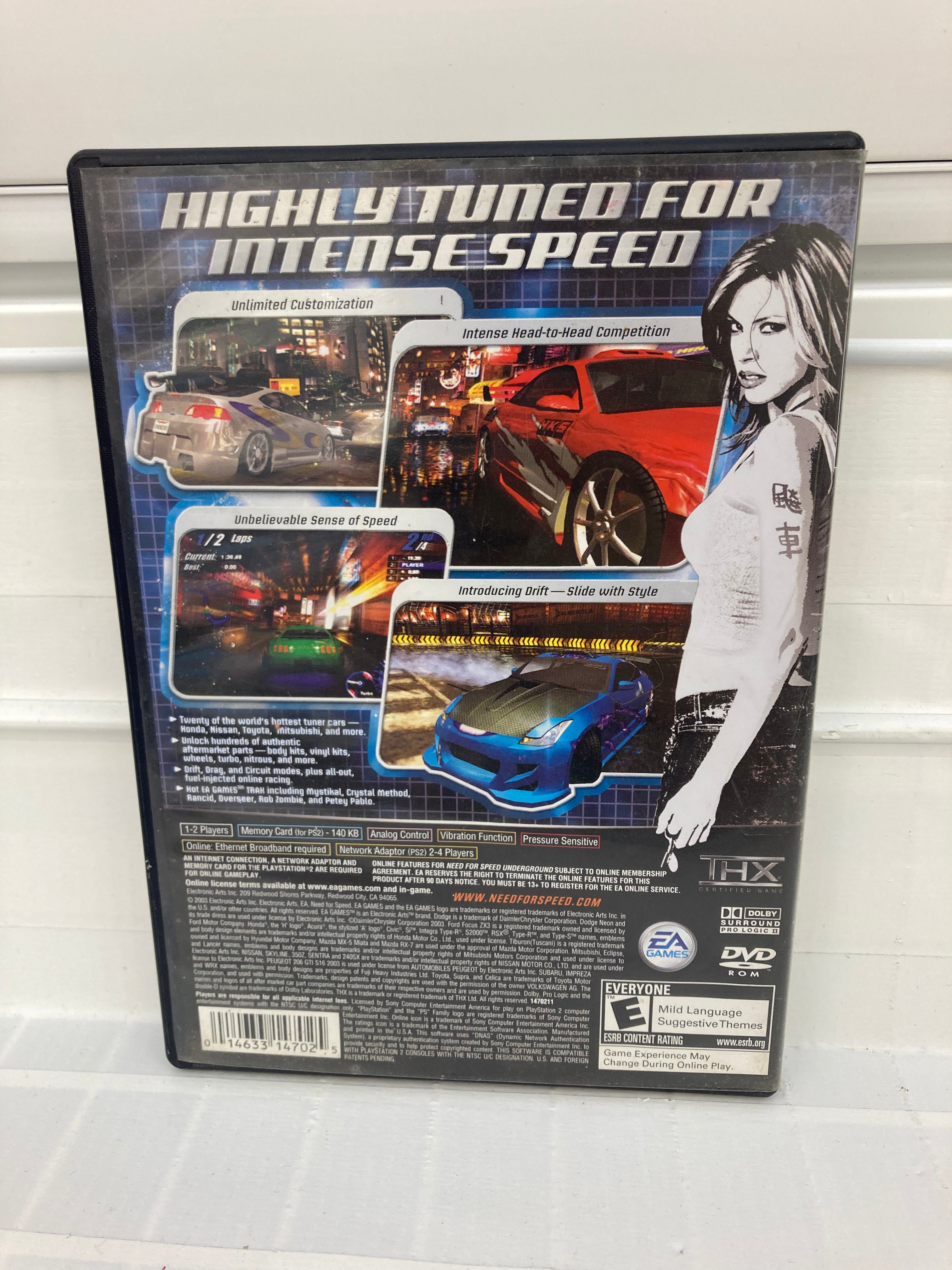 Need For Speed : Underground [FR Import] de EA - Electronic Arts - Playstation 2