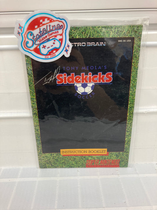 Tony Meola's Sidekicks Soccer - Super Nintendo