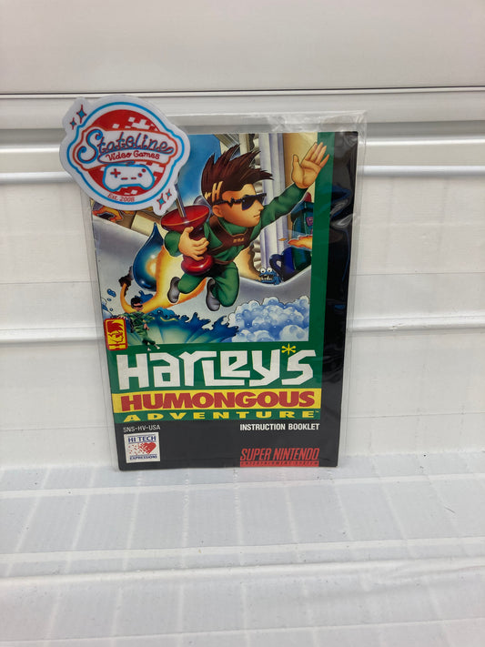 Harley's Humongous Adventure - Super Nintendo