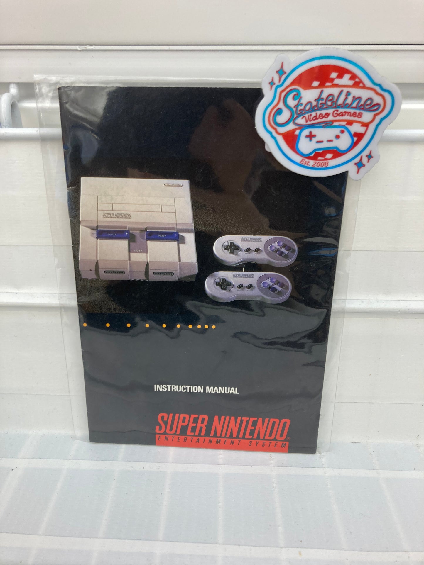 Super Nintendo Console Manual - SNES