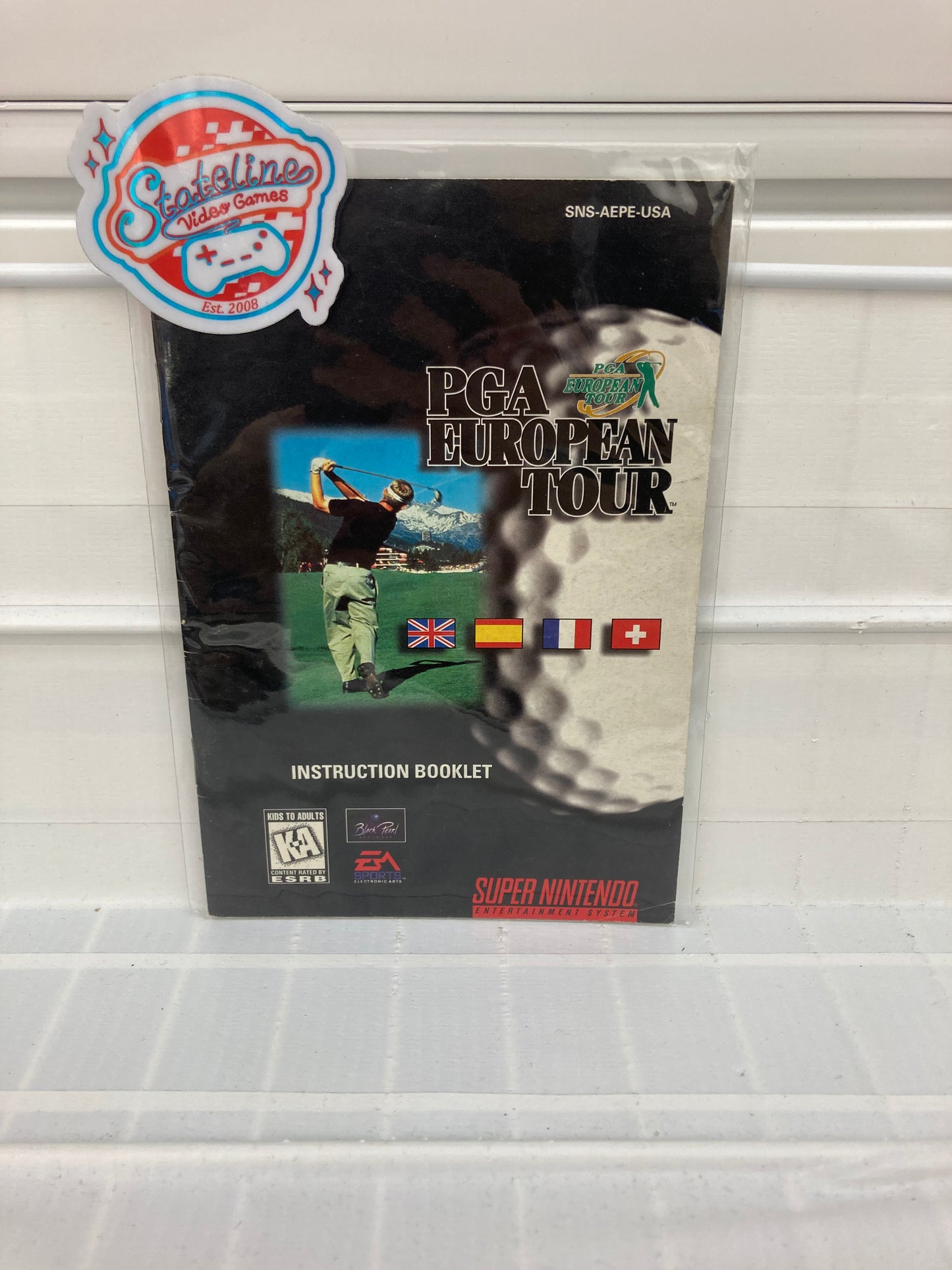 PGA European Tour - Super Nintendo