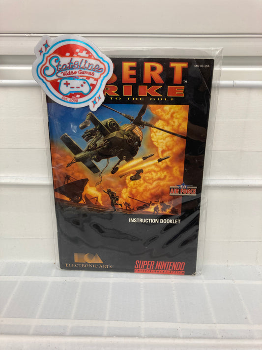 Desert Strike Return to the Gulf - Super Nintendo