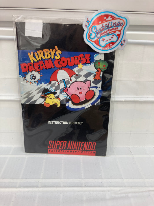 Kirby's Dream Course - Super Nintendo