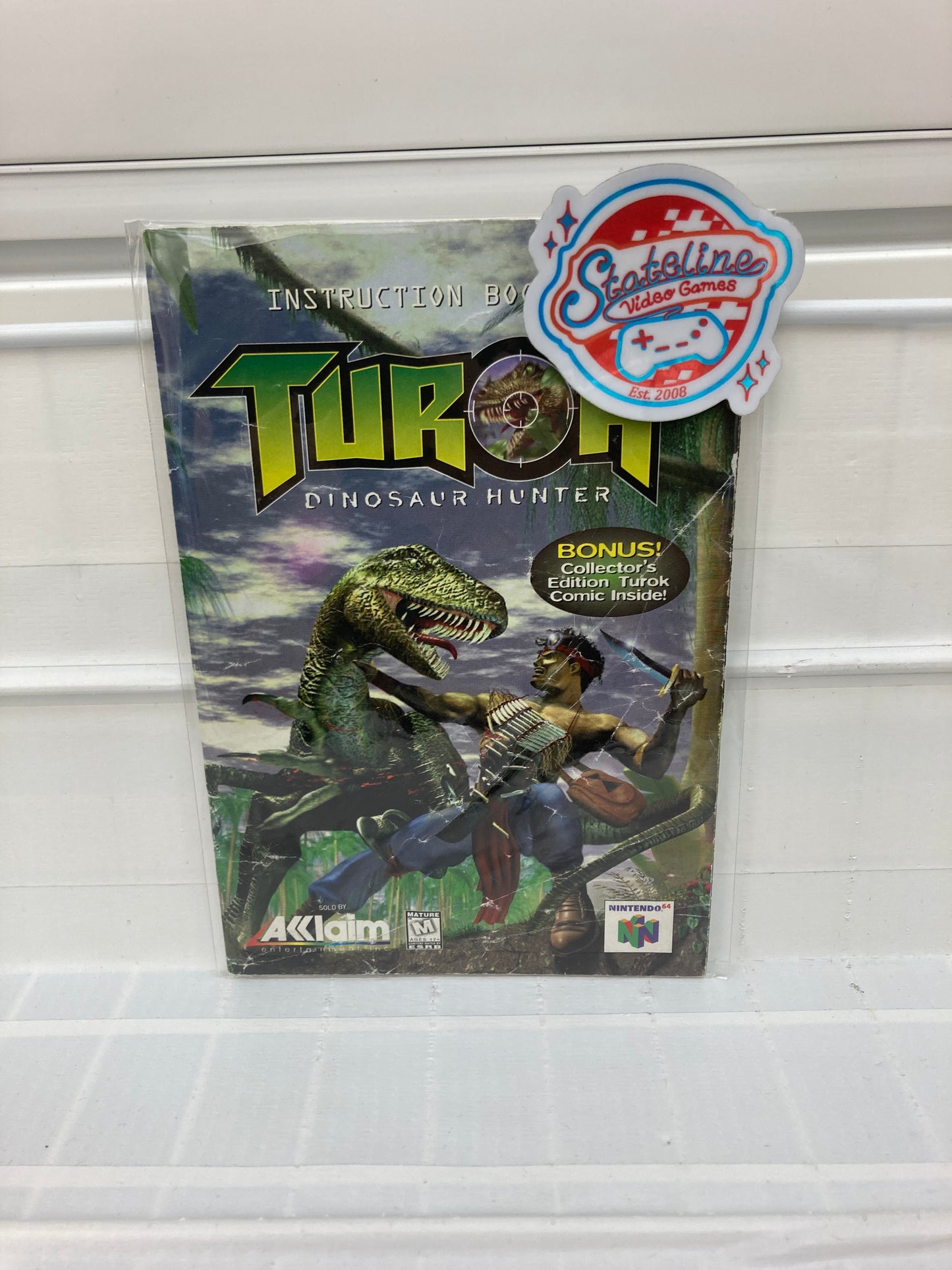 Turok Dinosaur Hunter Nintendo 64 – Stateline Video Games