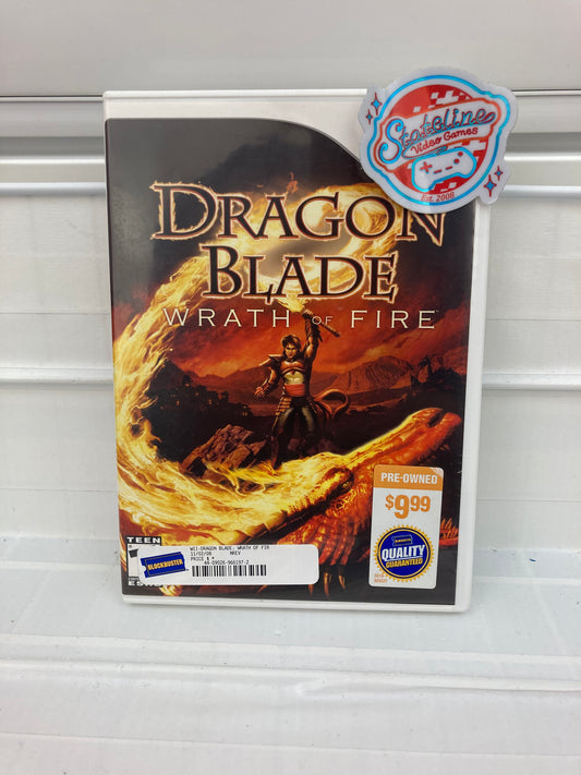 Dragon Blade Wrath Of Fire - Wii