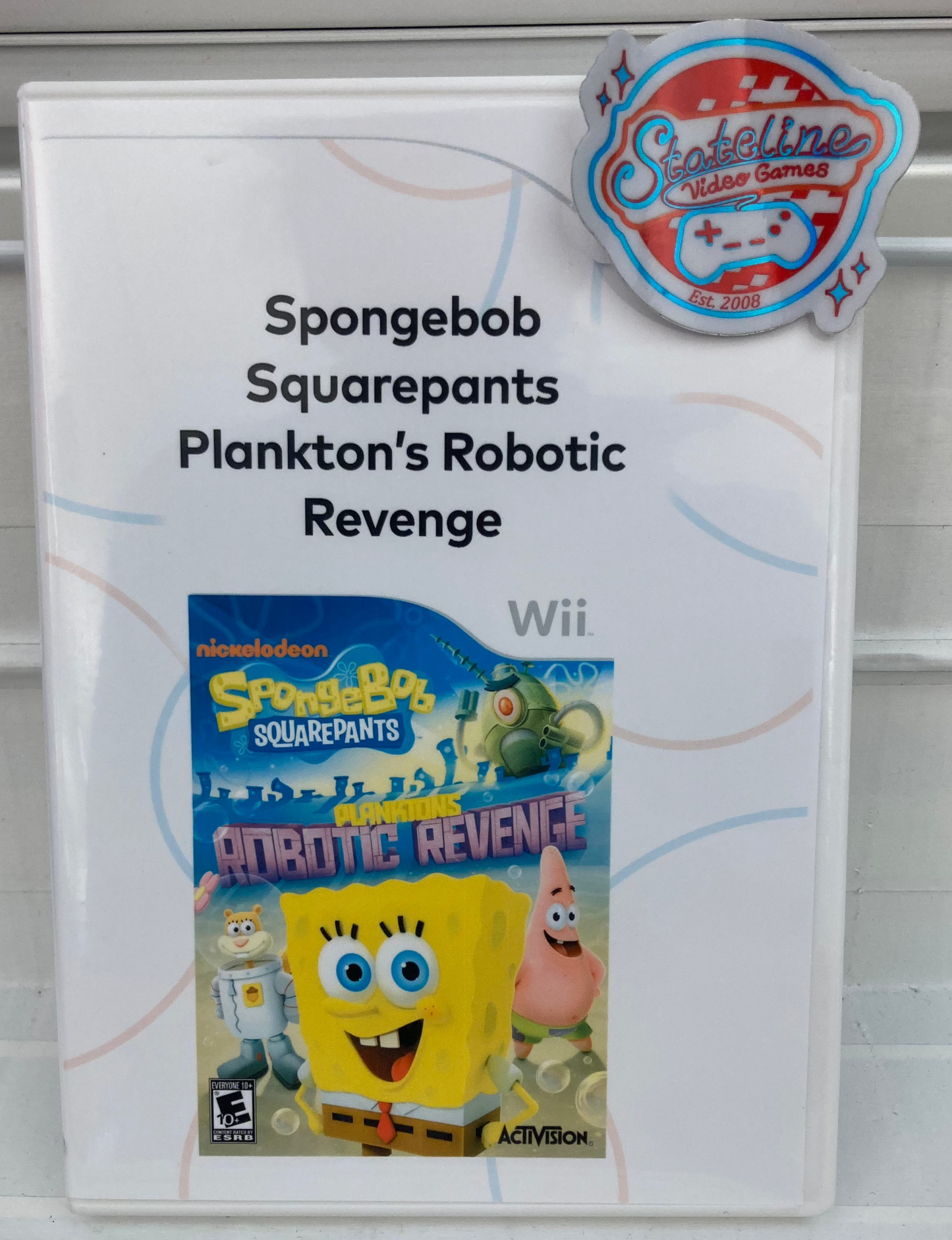 SpongeBob SquarePants: Plankton's Robotic Revenge - Wii