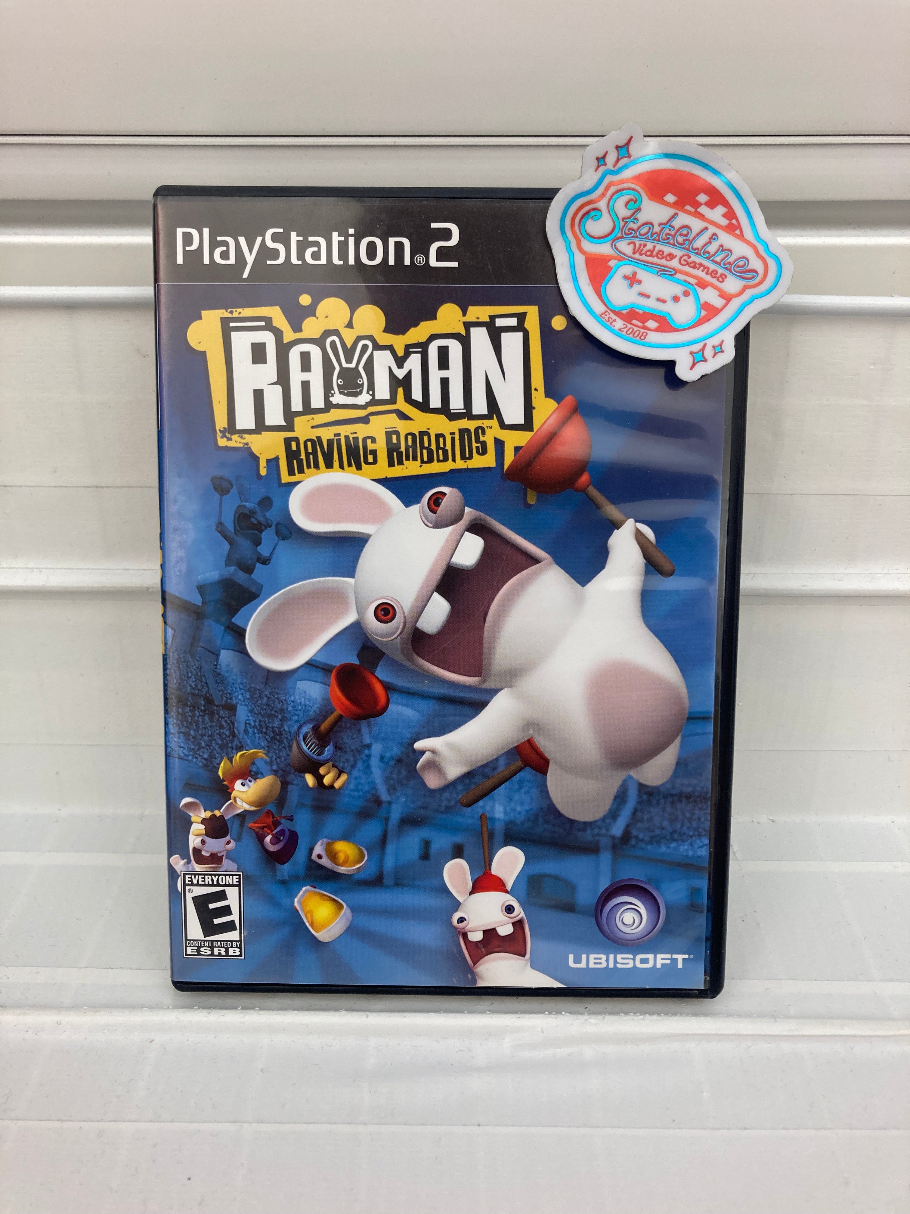 Rayman Raving Rabbids - Playstation 2 – Stateline Video Games Inc.