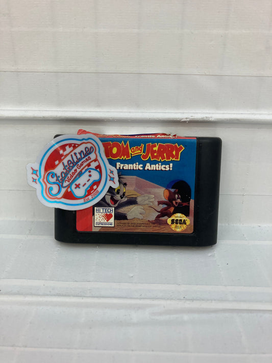 Tom and Jerry Frantic Antics - Sega Genesis