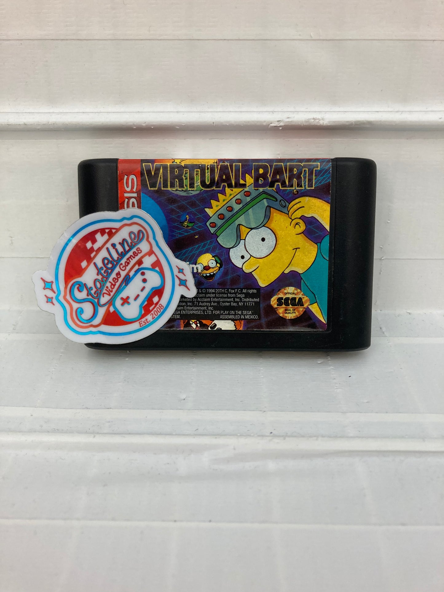 Virtual Bart - Sega Genesis