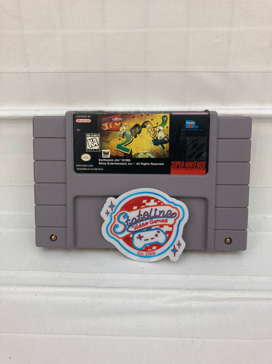 Earthworm Jim 2 - Super Nintendo