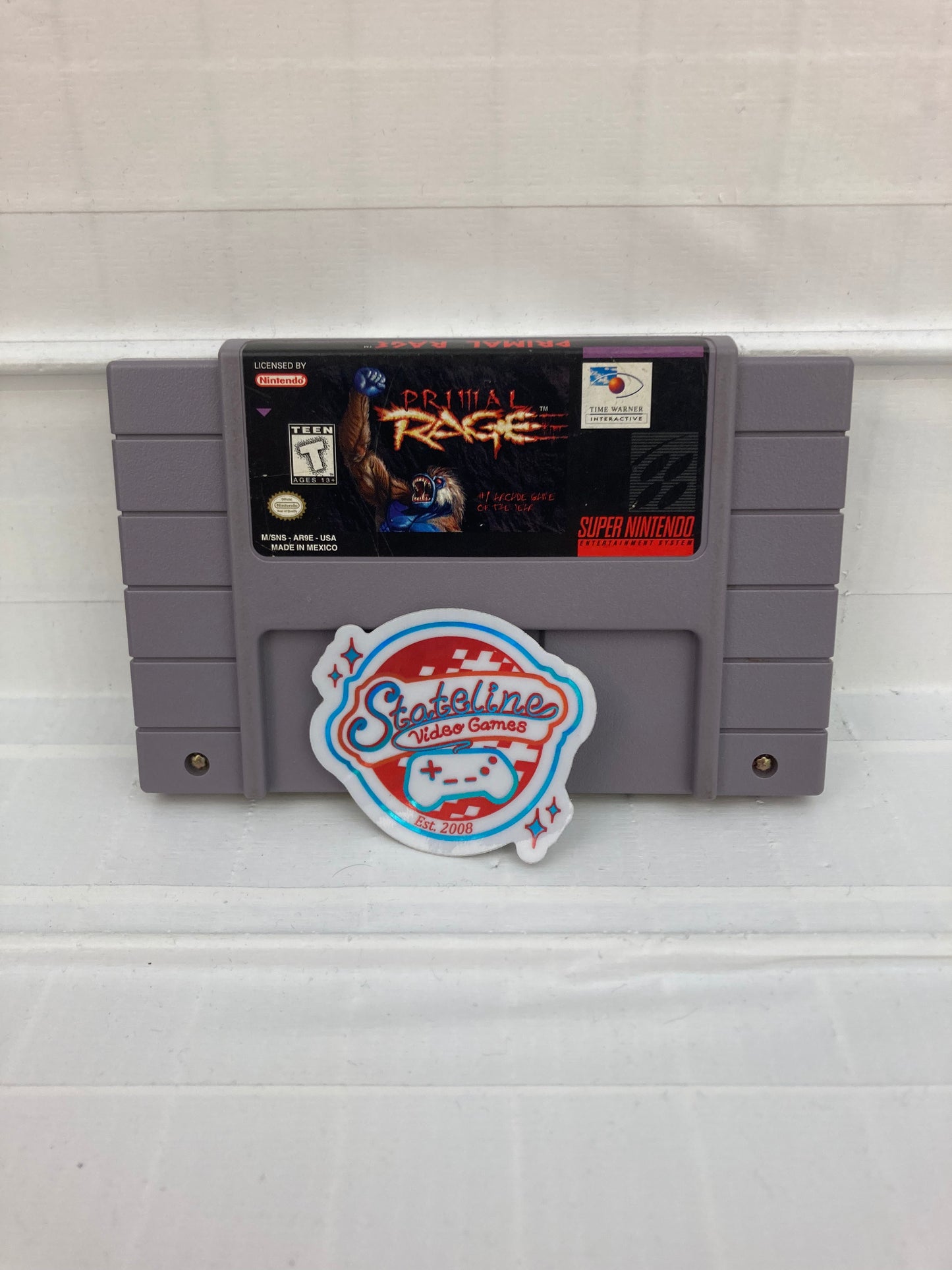Primal Rage Super Nintendo In Box No Manual - Main Image