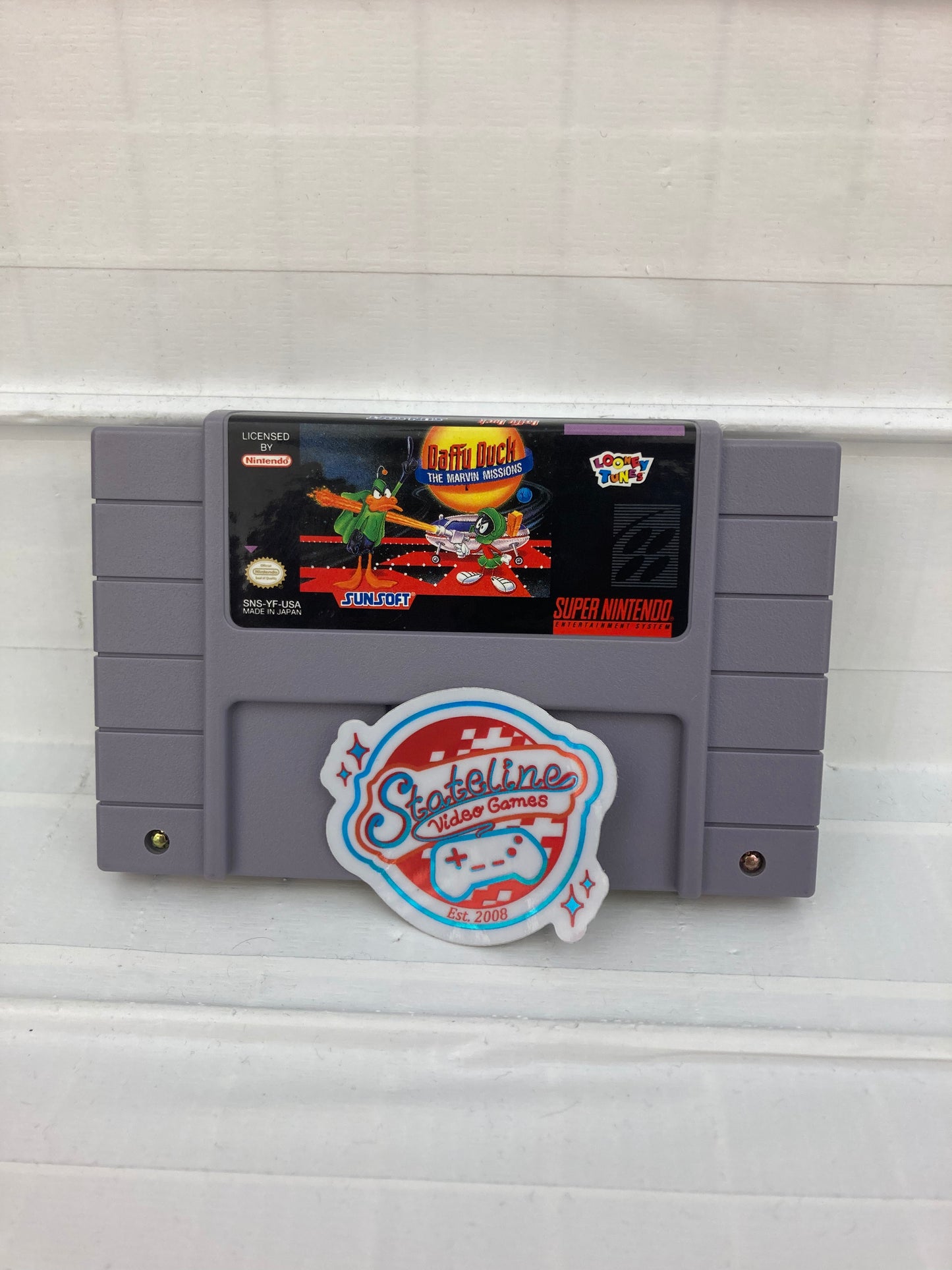 Daffy Duck Marvin Missions - Super Nintendo