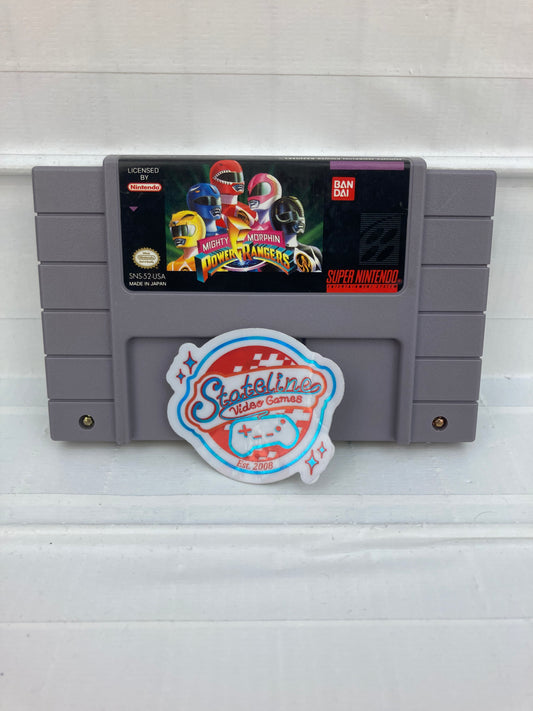 Mighty Morphin Power Rangers - Super Nintendo