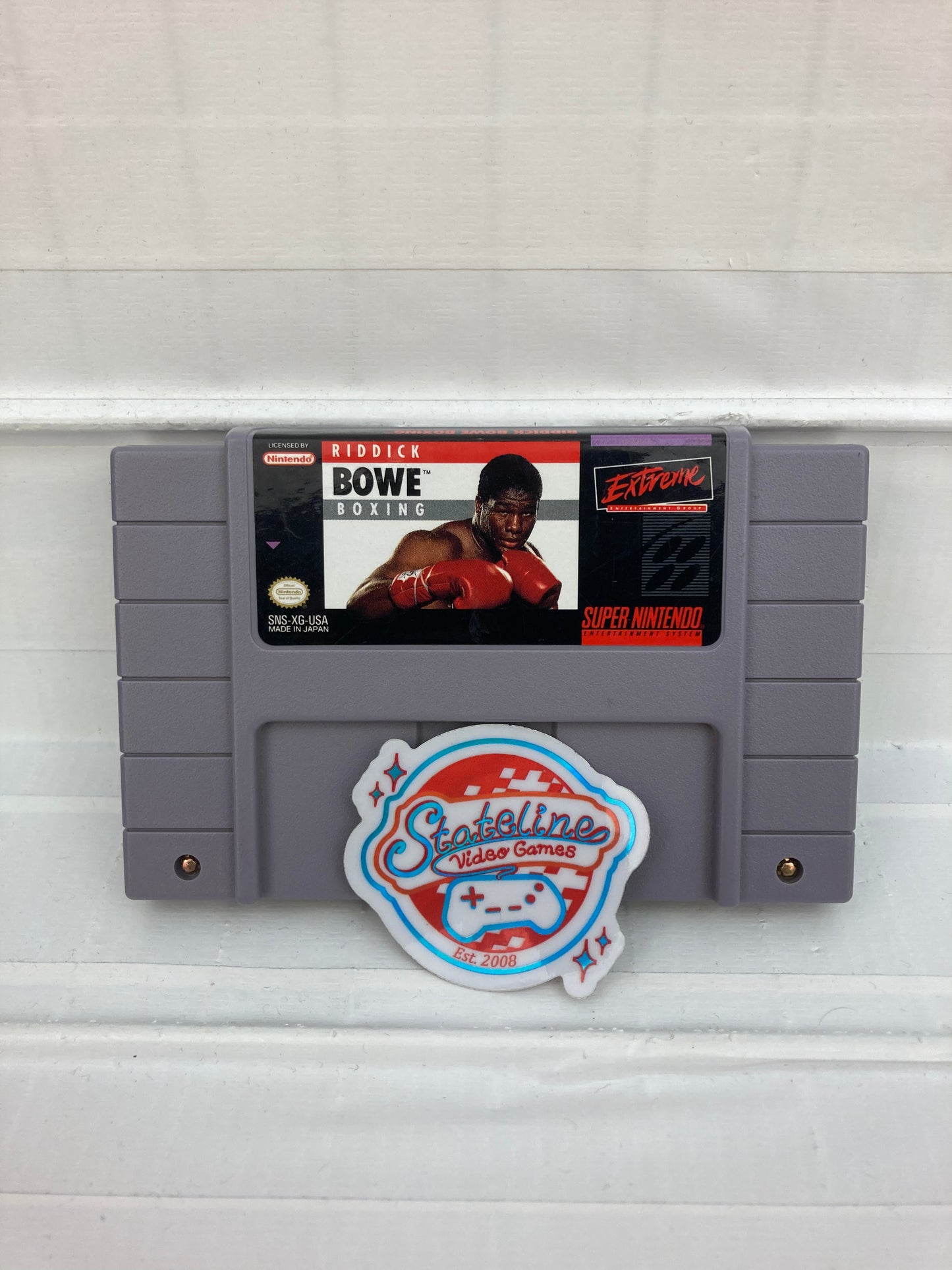 Riddick Bowe Boxing - Super Nintendo