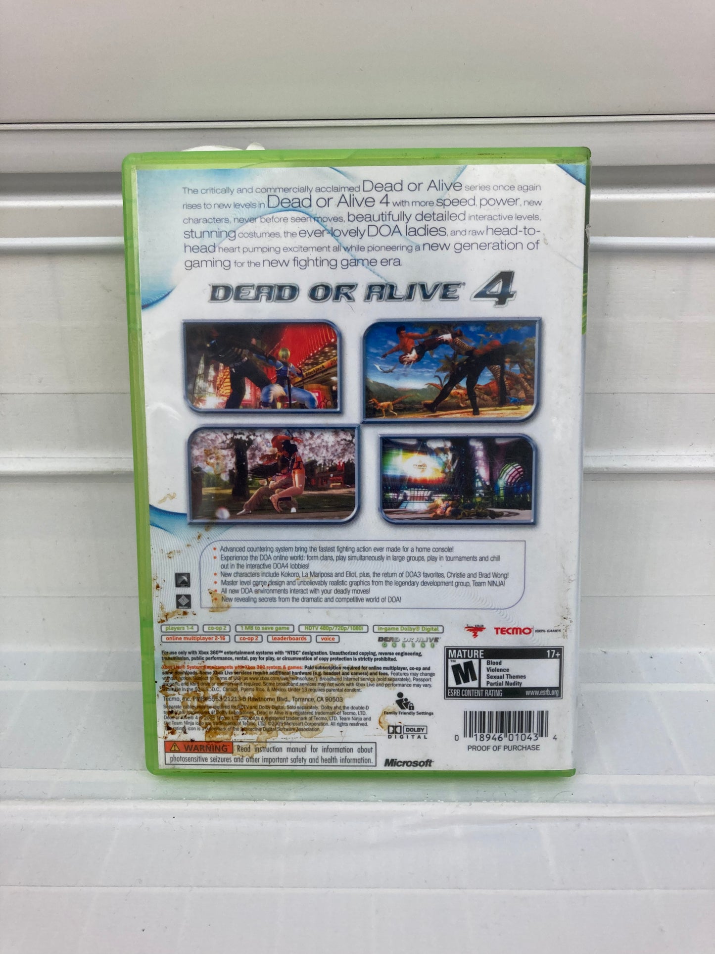 Dead or Alive 4 - Xbox 360