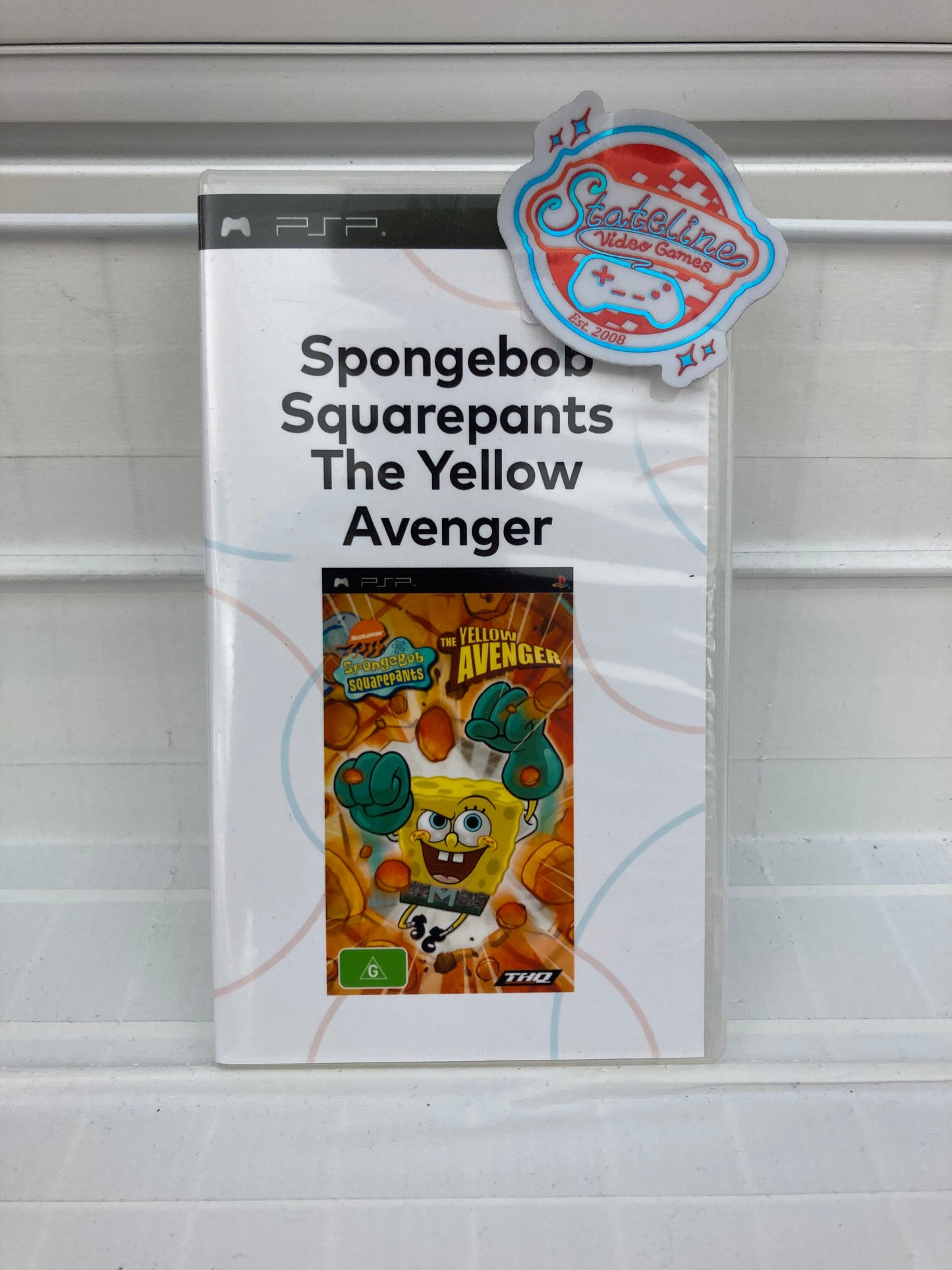 SpongeBob SquarePants The Yellow Avenger - PSP