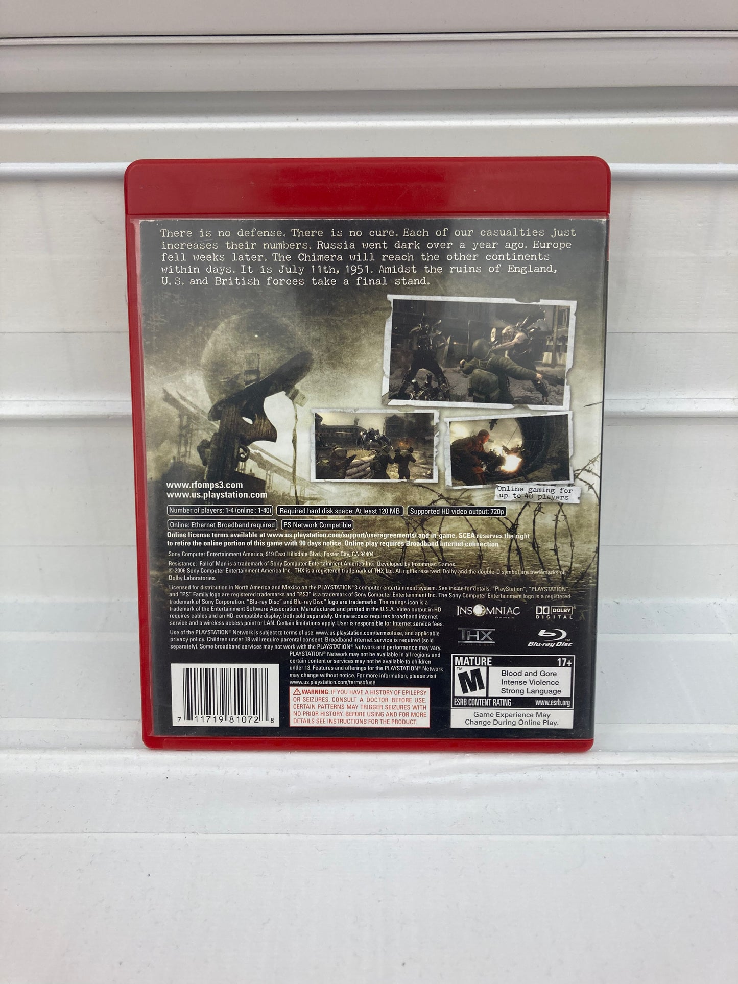 Resistance Fall of Man [Greatest Hits] - Playstation 3