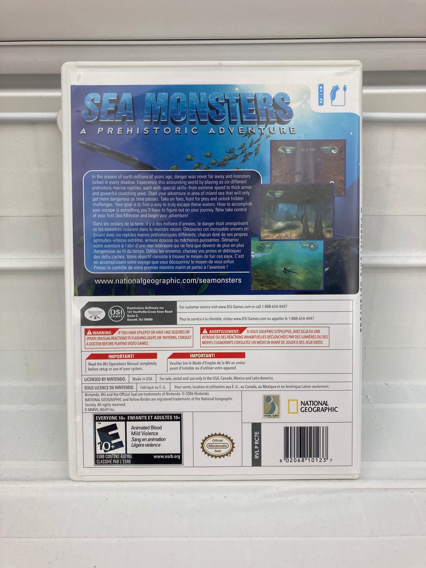 Sea Monsters A Prehistoric Adventure - Wii