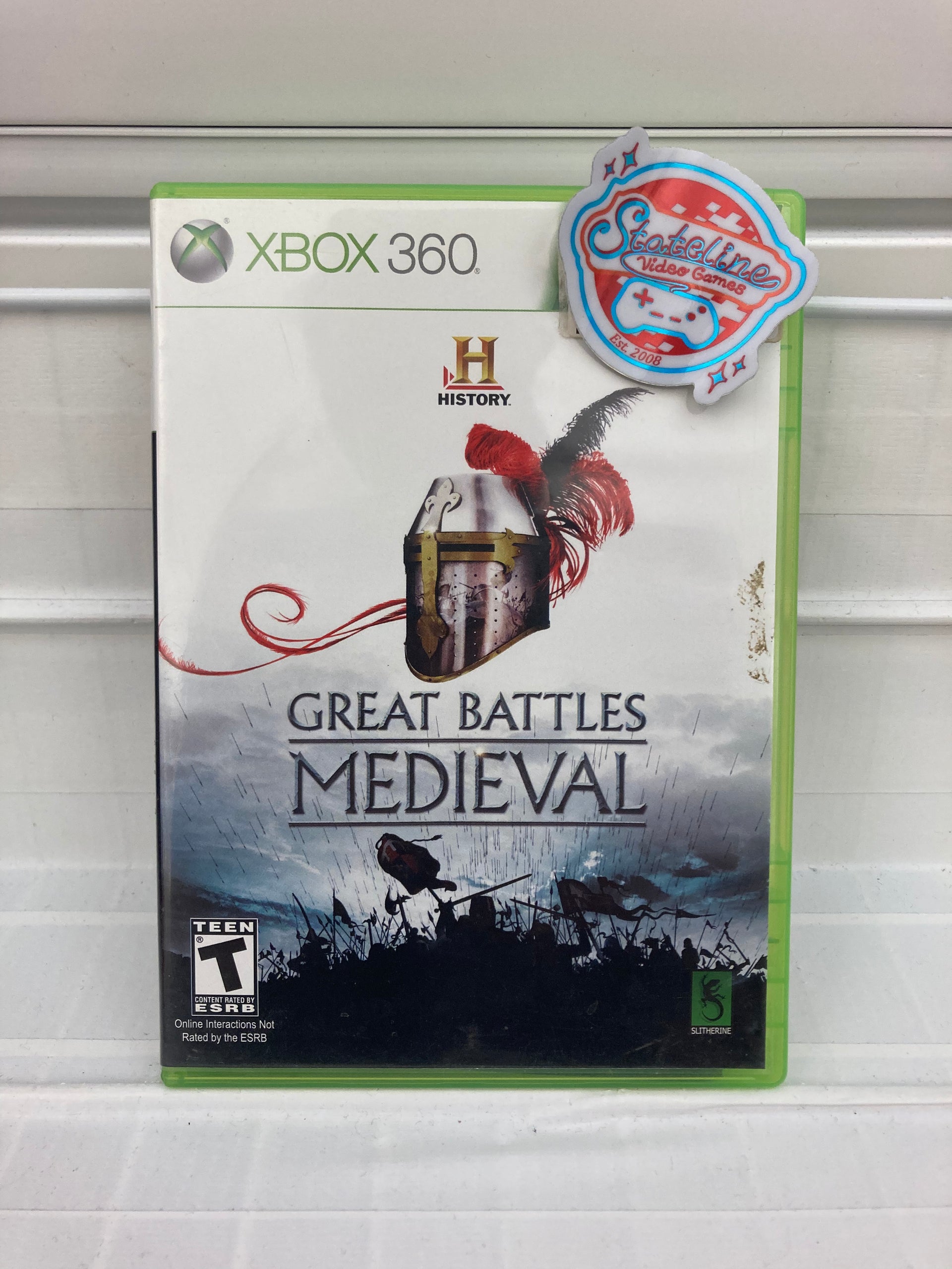 History Great Battles Medieval - Xbox 360 – Stateline Video Games Inc.