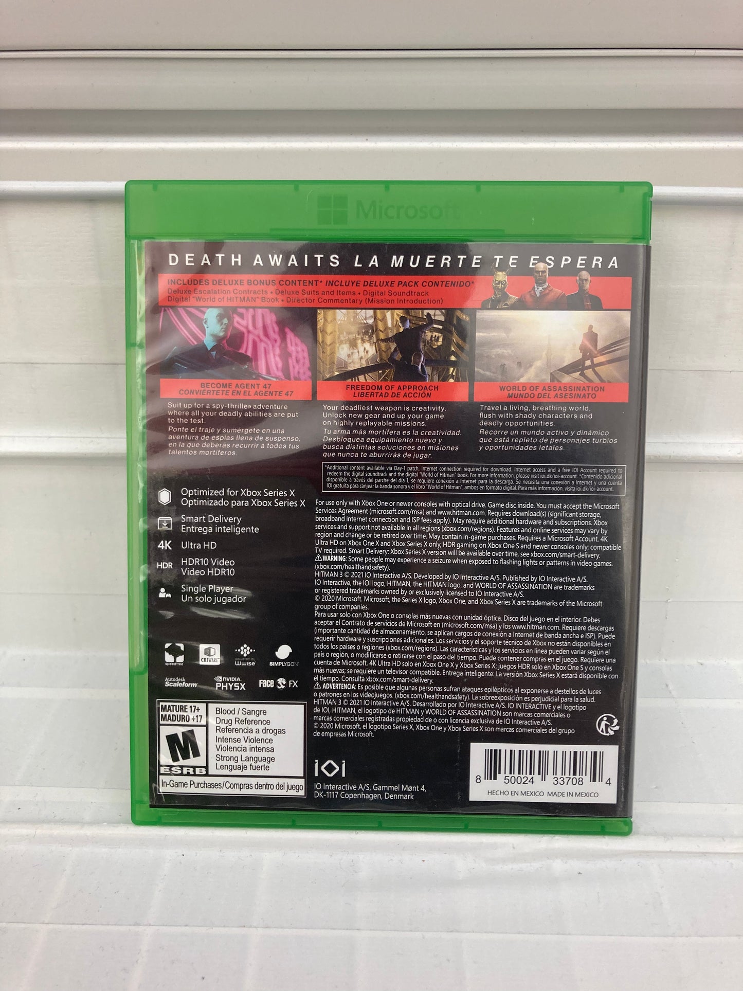 Hitman 3 [Deluxe Edition] - Xbox Series X