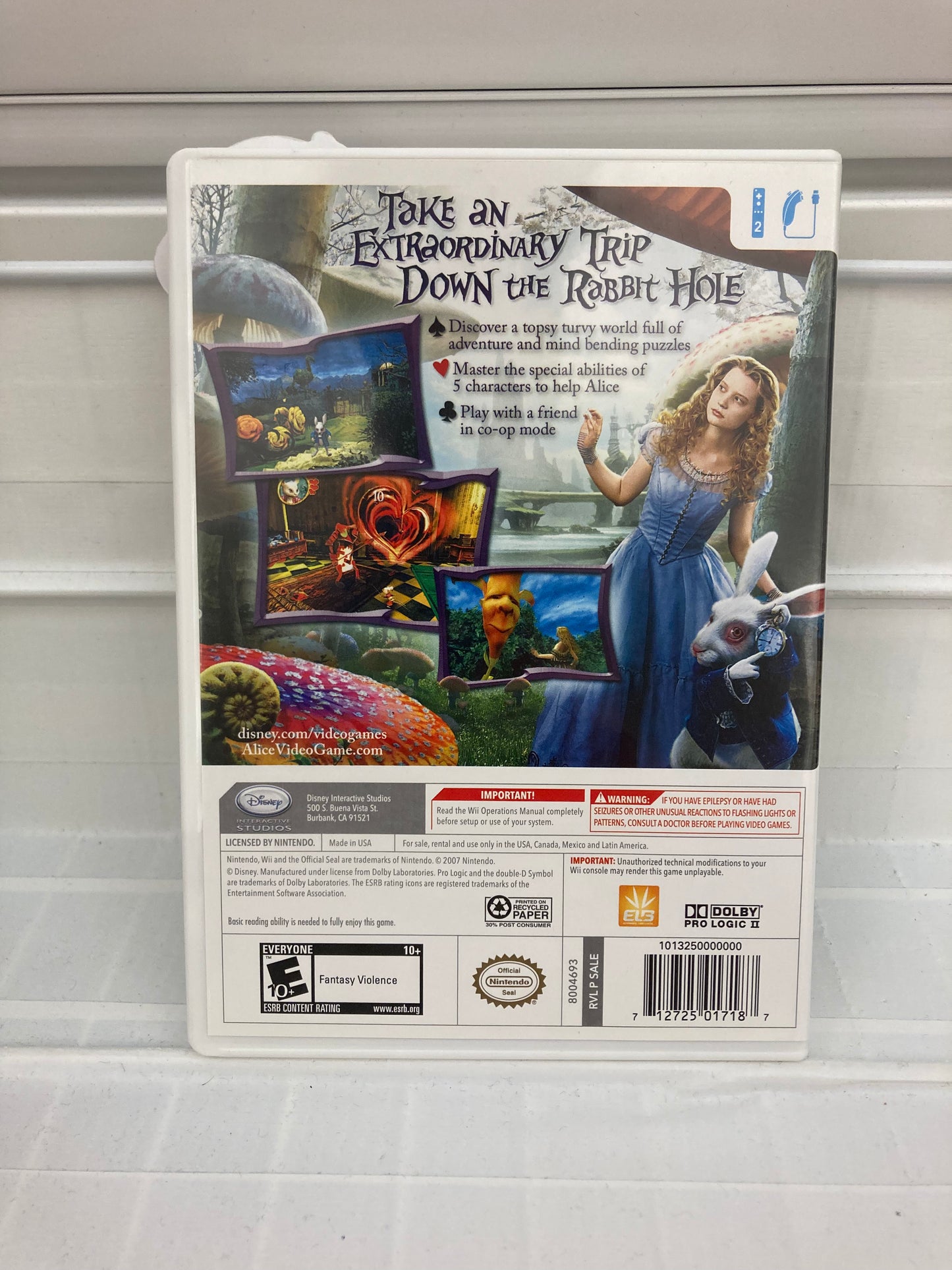 Alice in Wonderland: The Movie - Wii