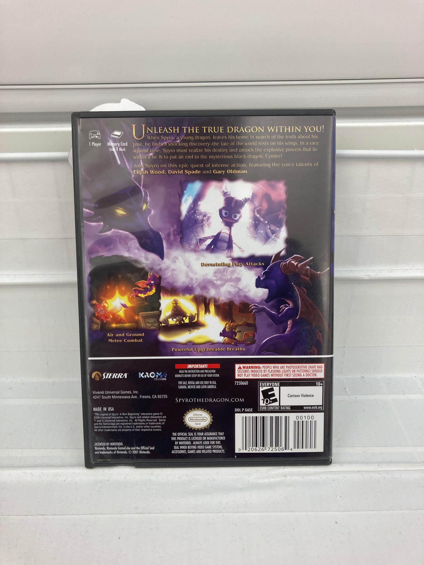 Legend of Spyro A New Beginning - Gamecube