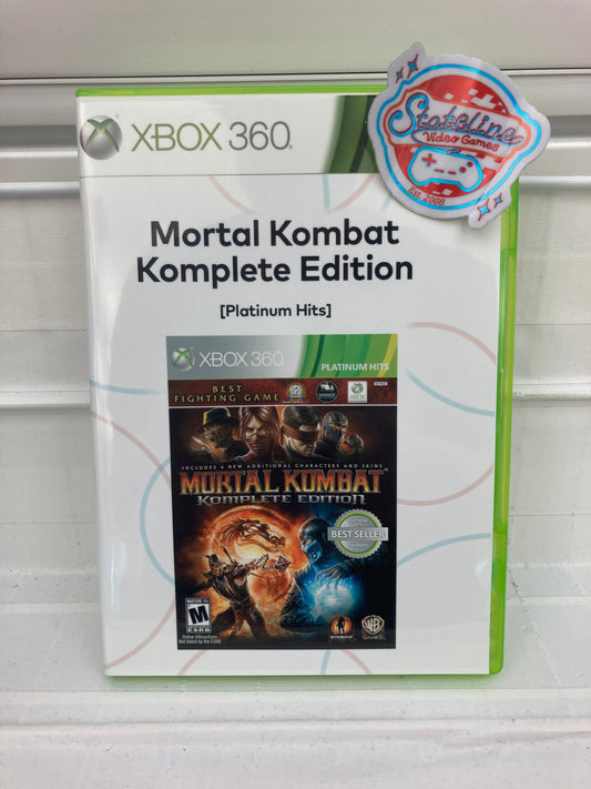 Mortal Kombat Komplete Edition [Platinum Hits] - Xbox 360
