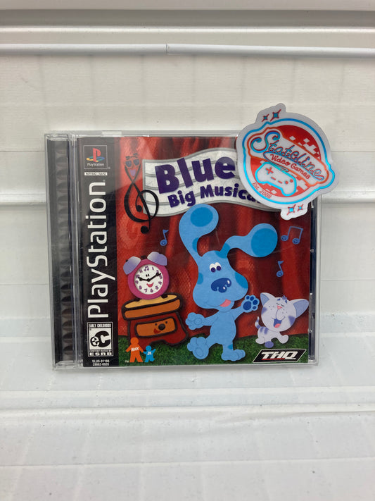 Blue's Clues Blue's Big Musical - Playstation