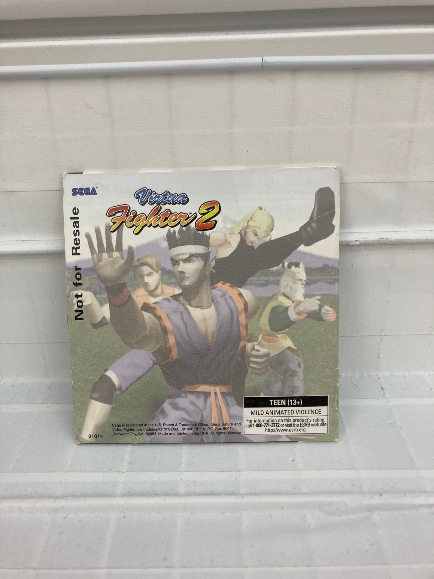 Virtua Fighter 2 [Not For Resale] - Sega Saturn